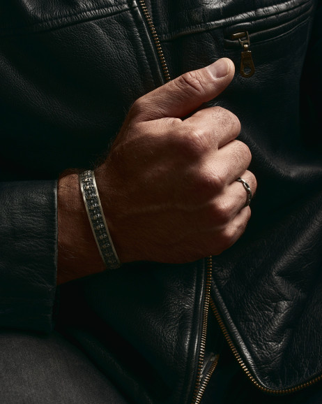Armband MEMENTO MORI in Sterlingsilber