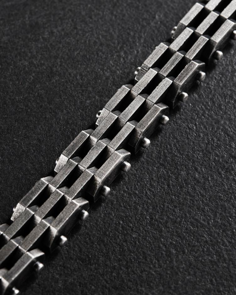 Armband TRACK in Sterlingsilber 5