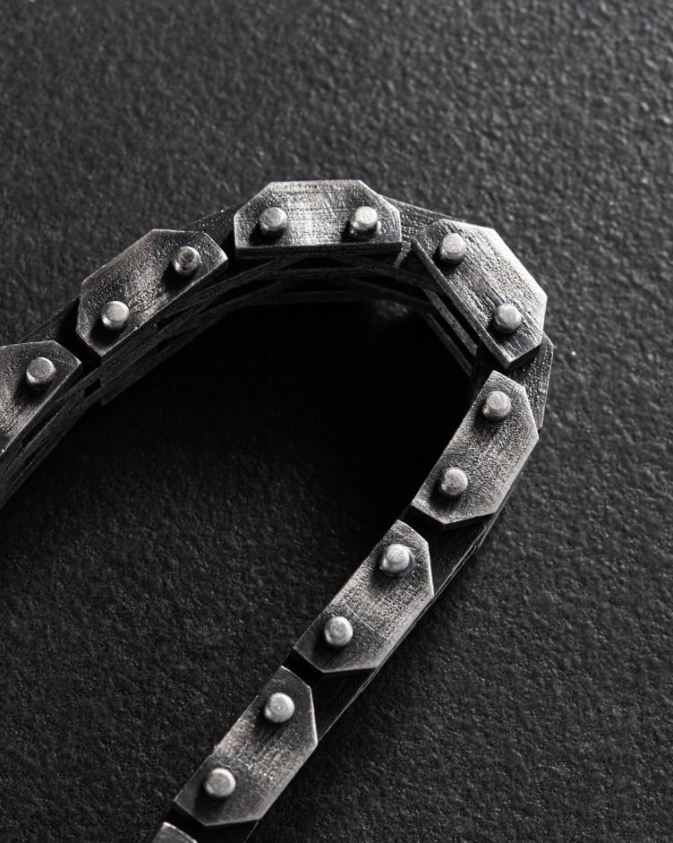 Armband TRACK in Sterlingsilber 7