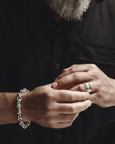 Armband KUGEL in Sterlingsilber 3