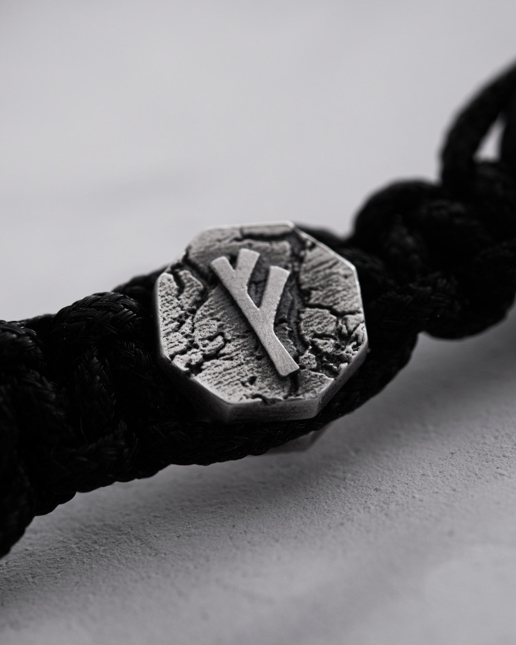Herrenarmband RUNES (Lava) 2