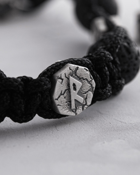 Herrenarmband RUNES (Lava) 3