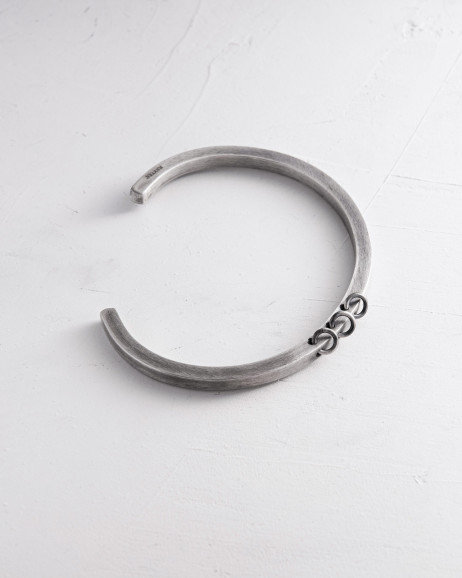 Armreif DENKEN in Sterlingsilber 8