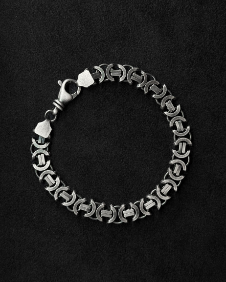 Armband VERFAHREN in Sterlingsilber