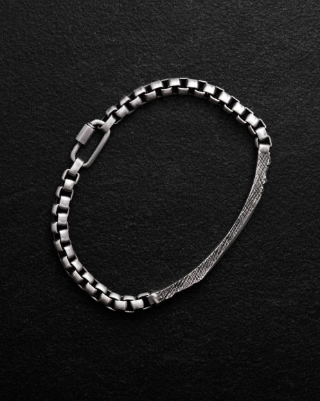 Armband GESCHMIEDET in Sterlingsilber  2