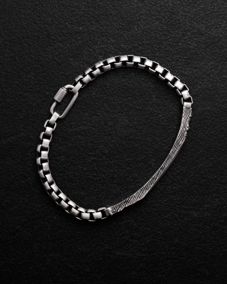 Armband GESCHMIEDET in Sterlingsilber 2