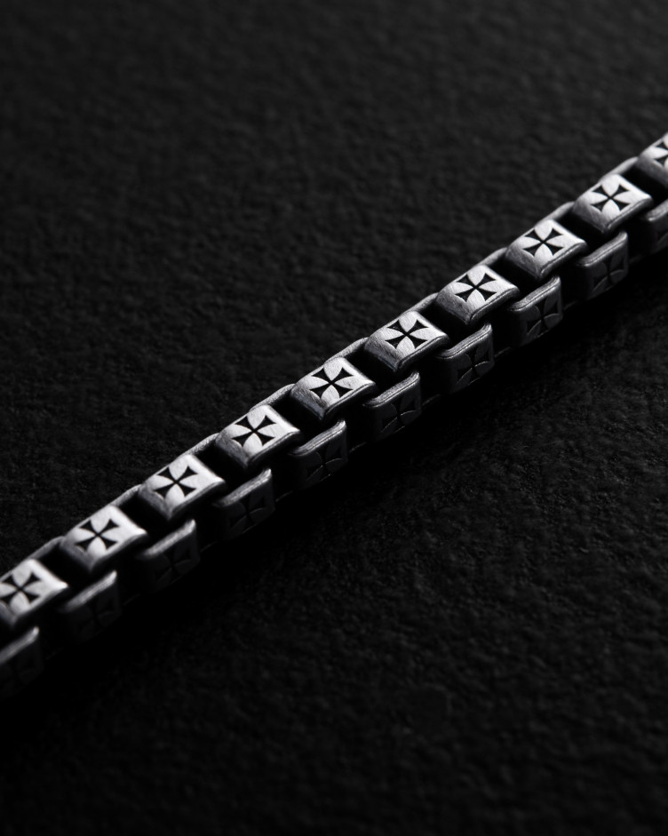 Armband MALTESE CROSS in Sterlingsilber 5