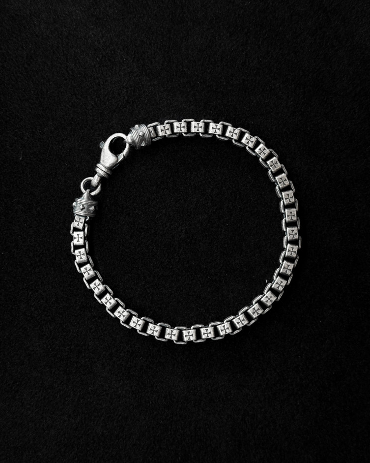 Armband MALTESE CROSS in Sterlingsilber 9