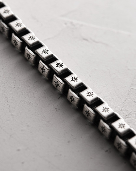 Srebrna bransoletka POLARSTERN 7