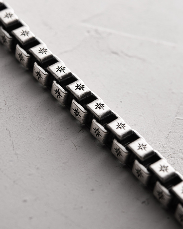 Srebrna bransoletka POLARSTERN 7