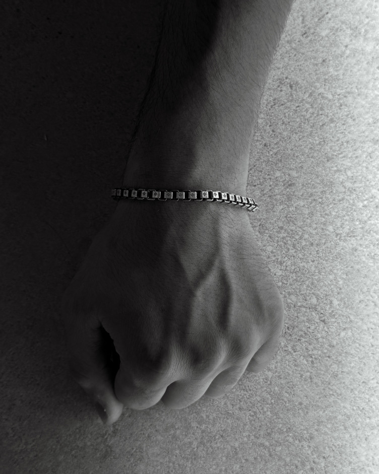 Srebrna bransoletka POLARSTERN 6