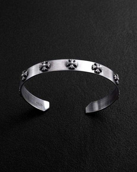 Armreif CROIX DES TEMPLIERS in Sterlingsilber 5