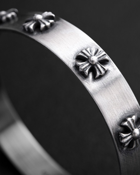 Armreif CROIX DES TEMPLIERS in Sterlingsilber 3