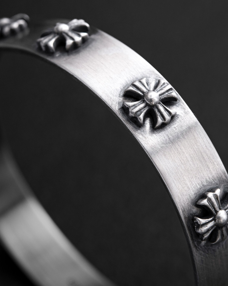 Armreif CROIX DES TEMPLIERS in Sterlingsilber 3