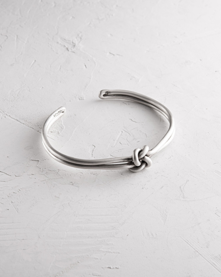 Armreif TAPPERHET in Sterlingsilber 10