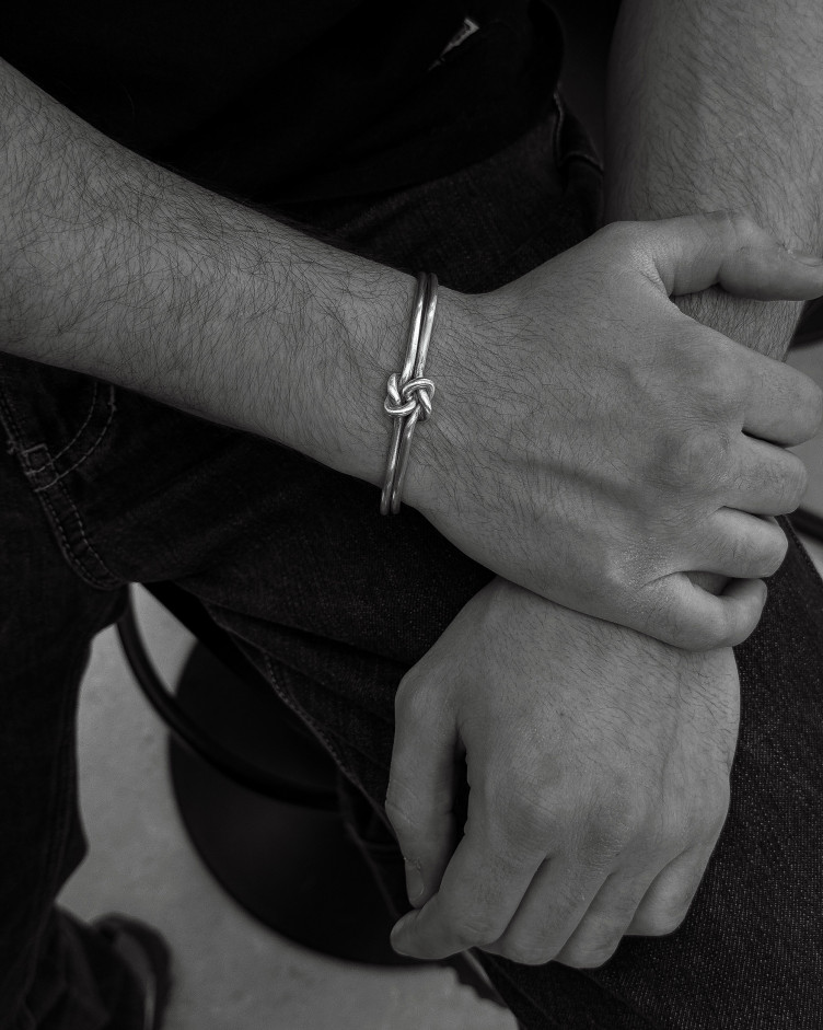 Armreif TAPPERHET in Sterlingsilber 2