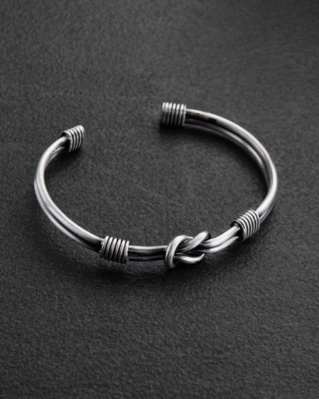 Armreif NODUS in Sterlingsilber 7