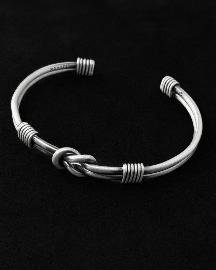 Armreif NODUS in Sterlingsilber 3