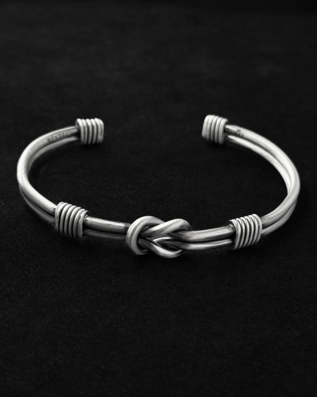 Armreif NODUS in Sterlingsilber 5