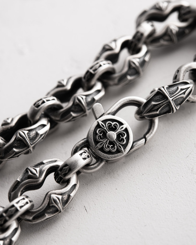 Armband INITIUM ET FINIS in Sterlingsilber 4