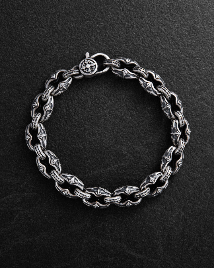 Armband INITIUM ET FINIS in Sterlingsilber