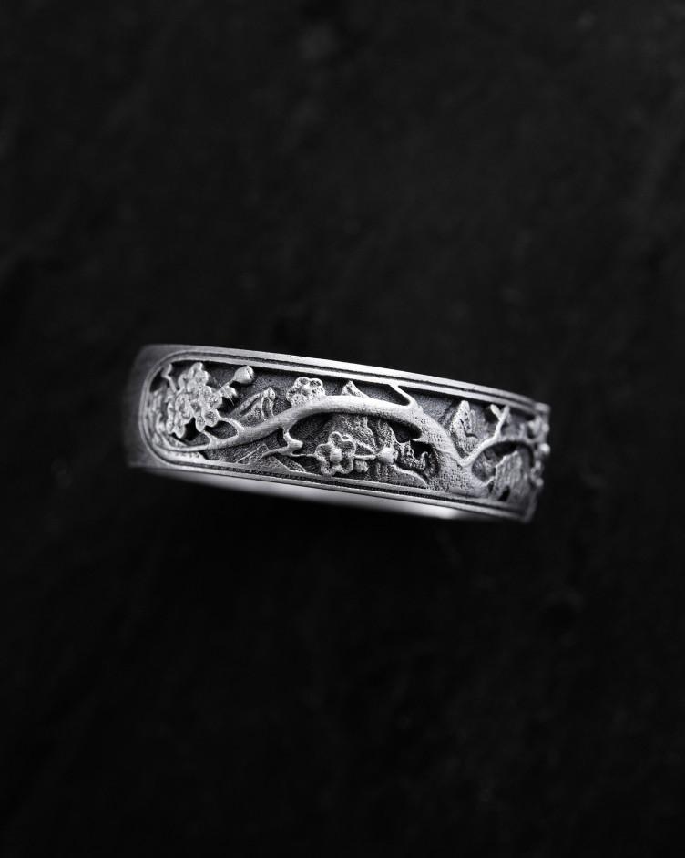 Ring LYKKE in Sterlingsilber (Japanese Hieroglyph) 5