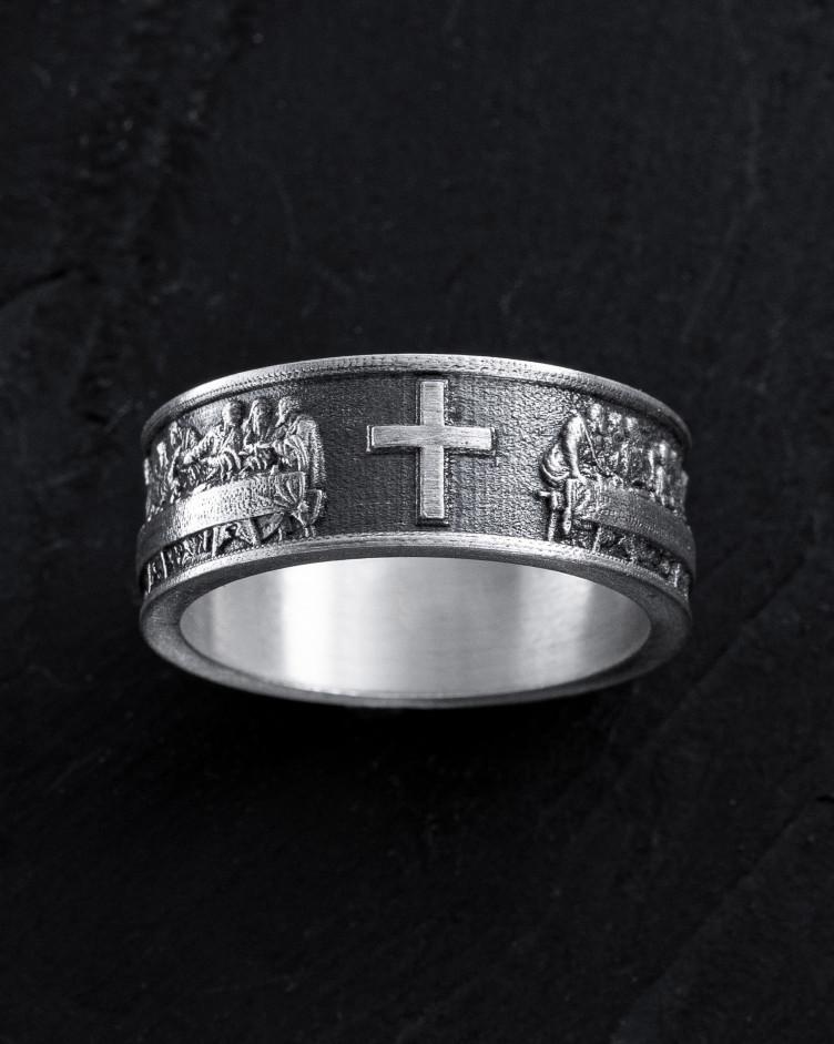Ring DAS VERMÄCHTNIS VON DA VINCI in Sterlingsilber