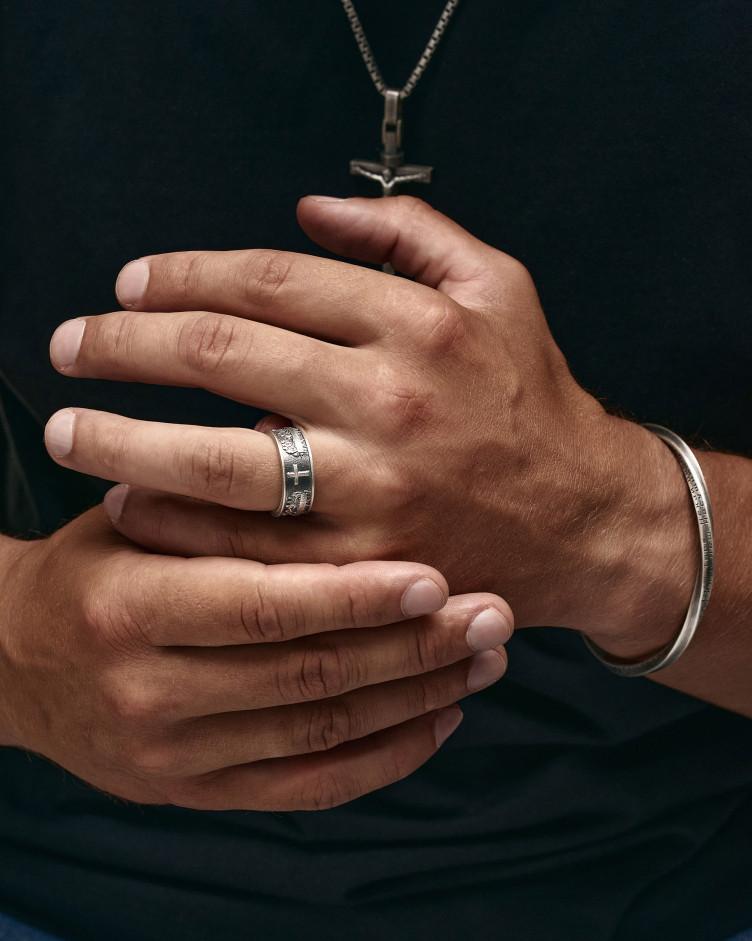 Ring DAS VERMÄCHTNIS VON DA VINCI in Sterlingsilber 9