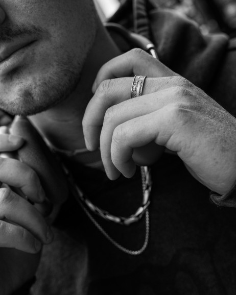 Ring DAS VERMÄCHTNIS VON DA VINCI in Sterlingsilber 12