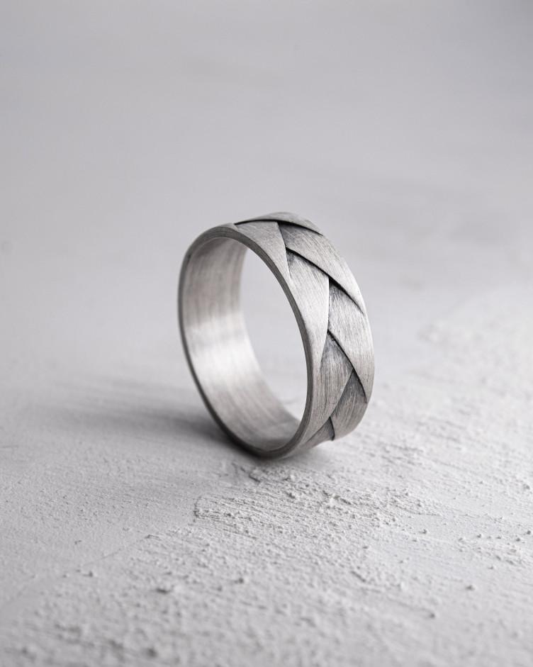 Ring BRAID in Sterlingsilber 5