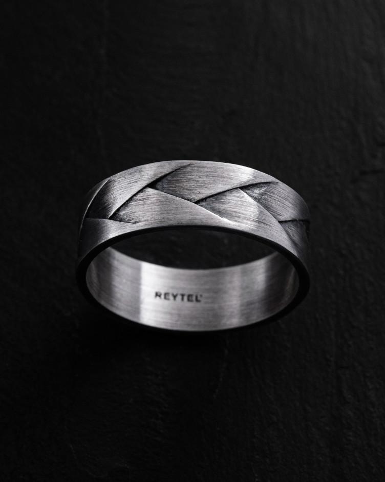Ring BRAID in Sterlingsilber