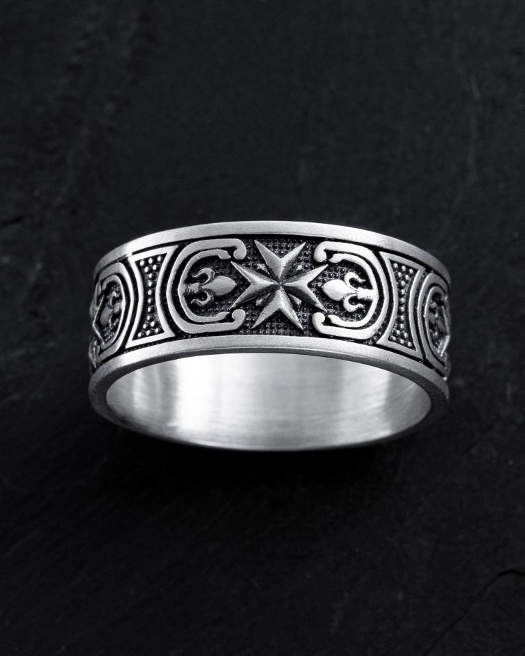Ring AMULETT ALATYR in Sterlingsilber