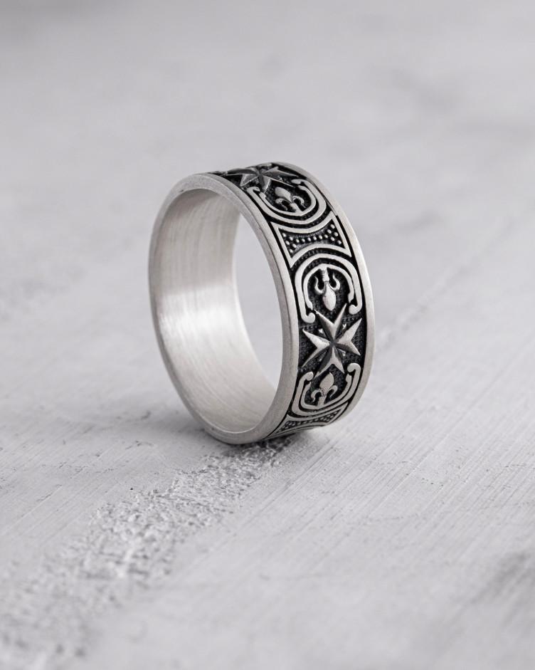 Ring AMULETT ALATYR in Sterlingsilber 9
