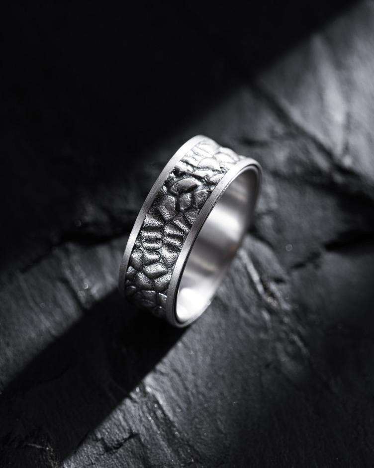 Ring STEINWÄNDE in Sterlingsilber 4
