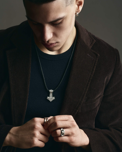 Ring TRIEDRE in Sterlingsilber 12