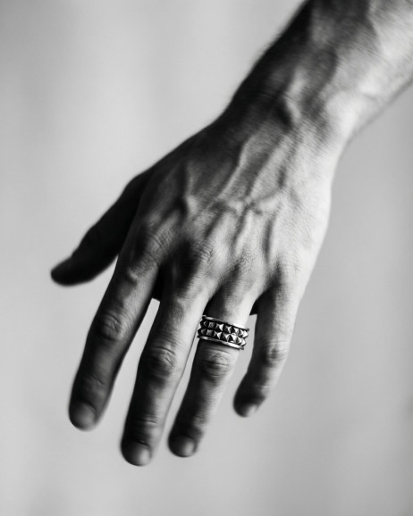 Ring STRUCHTUR in Sterlingsilber