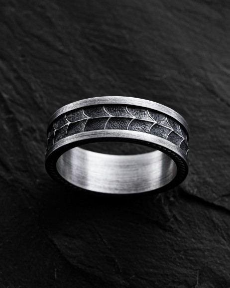 Ring DRACHENKRAFT in Sterlingsilber