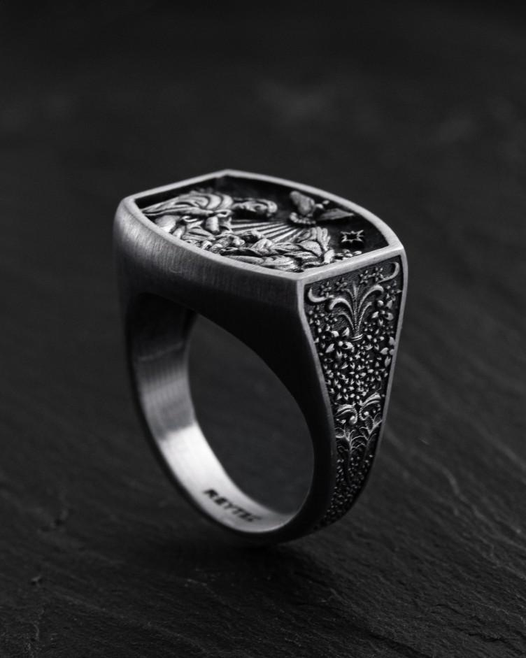 Ring JESUSKIND GEBURT in Sterlingsilber 6