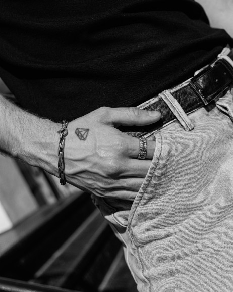 Ring MOSES in Sterlingsilber 15