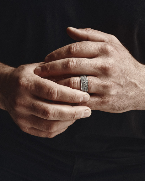 Ring HEILIGER MICHAEL in Sterlingsilber 4