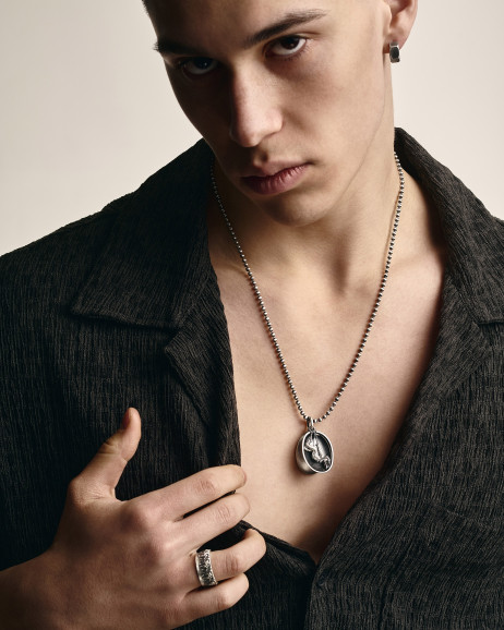 Ring BRENNEN in Sterlingsilber 9
