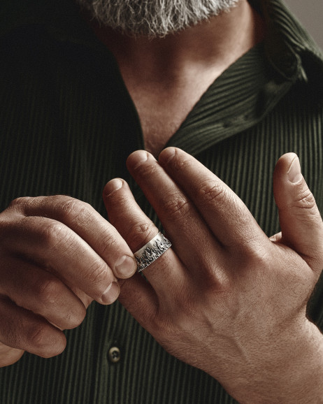 Ring BRENNEN in Sterlingsilber 3