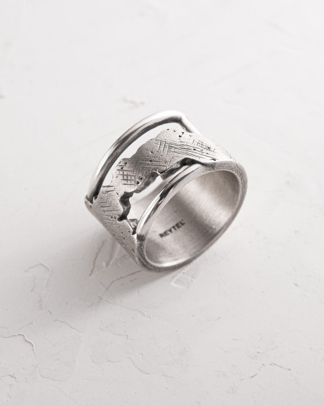 Ring LEISTUNG in Sterlingsilber 7