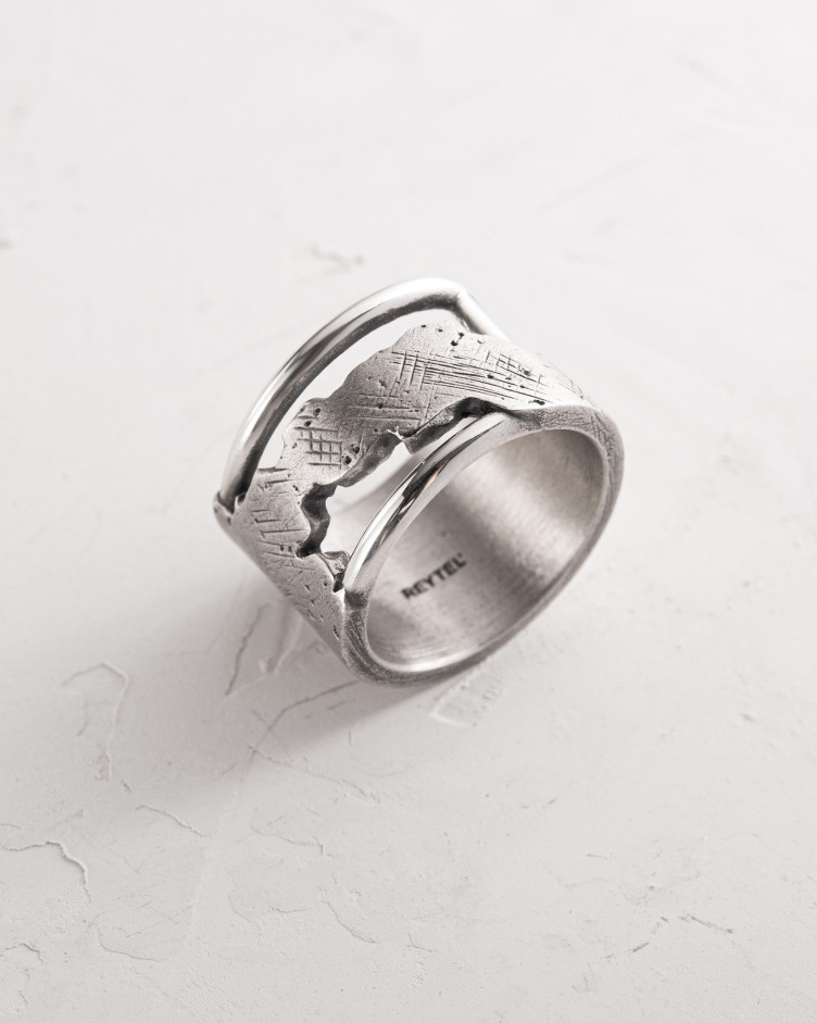 Ring LEISTUNG in Sterlingsilber 7