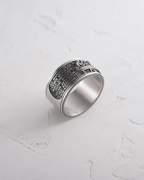 Ring DAS LETZTE ABENDMAHL (Leonardo) in Sterlingsilber 4