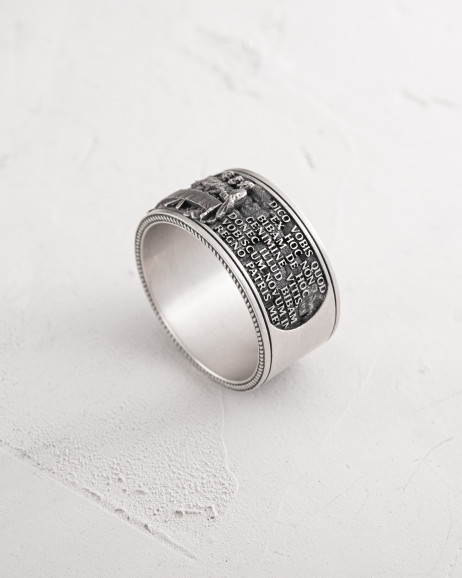Ring DAS LETZTE ABENDMAHL (Leonardo) in Sterlingsilber 5