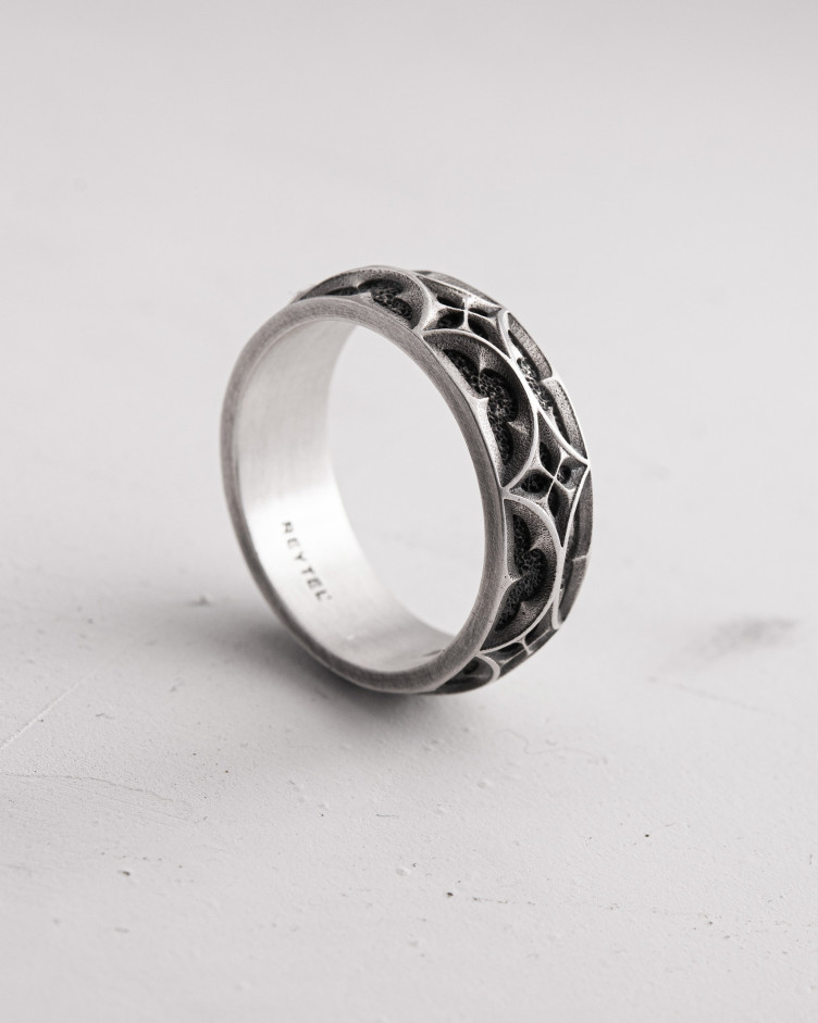 Ring ANCIEN in Sterlingsilber 8