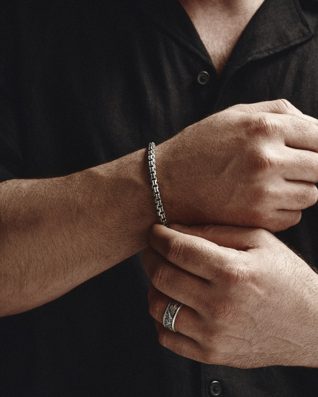 Ring DER KAMPF DER TIGER in Sterlingsilber 6