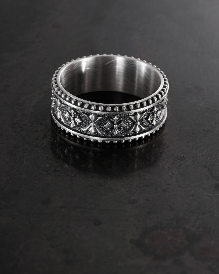 Ring KELTISCHES RITTERMUSTER in Sterlingsilber 5