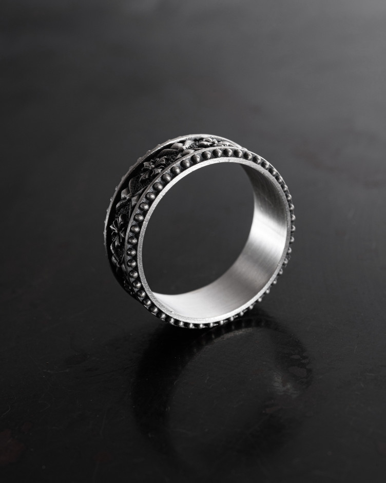Ring KELTISCHES RITTERMUSTER in Sterlingsilber 3